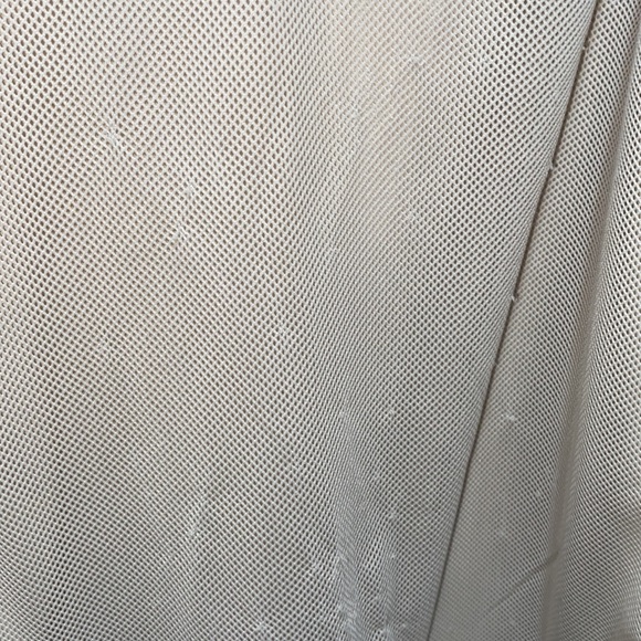 MEN EDDIE BAUER TRENCH VELCRO/ZIP FRONT CLOSURE, WELT POCKETS BEIGE SZ M - Picture 10 of 15